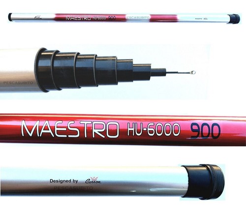 Canna pesca 9mt punta - da,