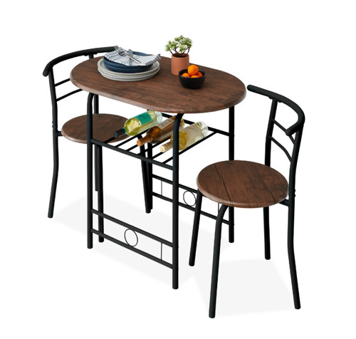 Set tavolo sedie dinette 3 - sedie,