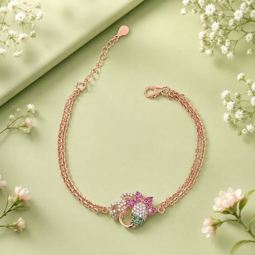 Bracciale sirena cristallo - bracciale,