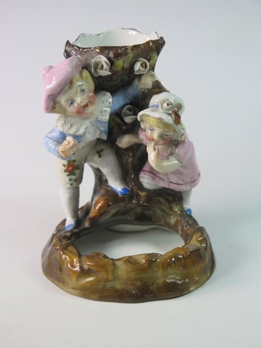 Antico vaso ceppo - , albero