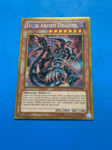 Yugioh gold rare dark - yugioh, armed
