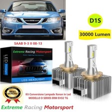 SAAB 9-3 II 08-13 KIT CONVERSIONE LED 4575 CPS ULTRAWHIT D1S 100W 30KLM CANBUS