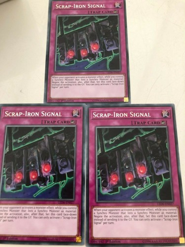 Yugioh scrap iron signal - yugioh,