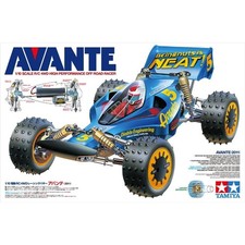 Tamiya 1/10 electricRC car series n.489 4WD racing buggy Avante (2011) 58489