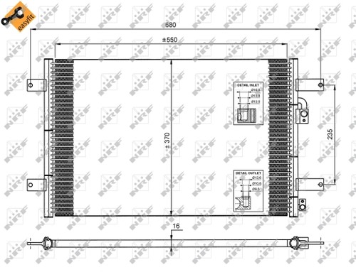Condensatore climatizzatore - condensatore,,