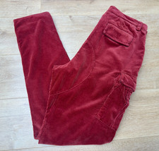 Pantaloni cargo in velluto a