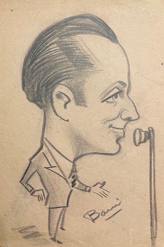 Cantante caricatura anni - cantante,