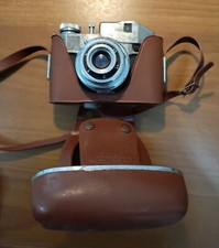 Macchina Fotografica Vintage Bencini COMET 2 con Borsa in Pelle