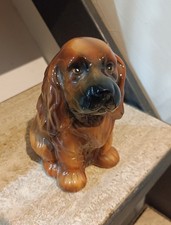 Statuina in porcellana Cane Cocker Spaniel
