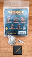 Dwarf Lord with Pistol metal Warhammer The Old World Dwarfs
