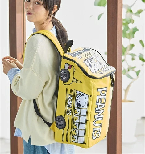 Zaino scuolabus peanuts snoopy - scuolabus,