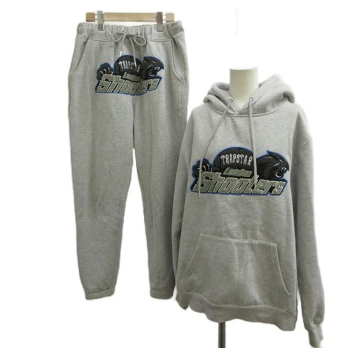 Trapstar london gray hoodie - london,