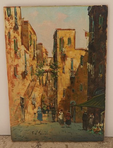 Quadro dipinto olio tela - su,
