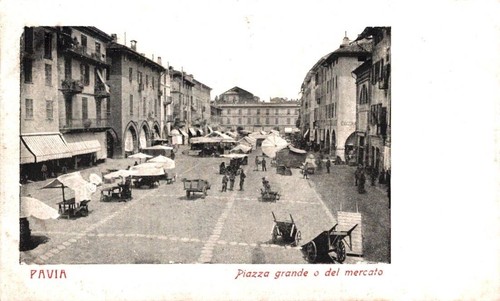 Pavia piazza grande del - pavia,