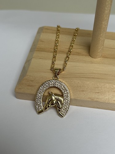 Collana con ciondolo ferro - , di