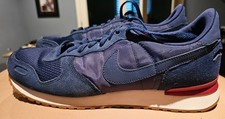Nike Air Vortex Sneakers Uomo Blu Navy Scamosciato Maglia Taglia 10,5 - senza scatola