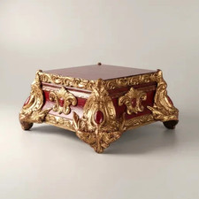 Base in Legno Squadrata con