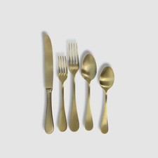 Set posate 5 pezzi Mepra Gold