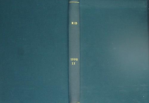Rid annata 1990 vol dal - rid,