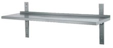 MENSOLA  SINGOLA ACCIAIO INOX
