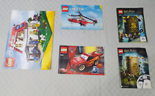 LOTTO LIBRETTI ISTRUZIONI LEGO