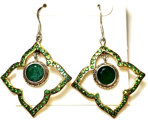 Orecchini placcato argento - placcato, e