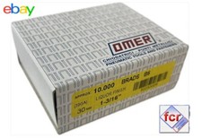 CHIODI - SPILLI - GROPPINI OMER BRADS B6 VARIE LUNGHEZZE (scatola 10.000pz) 23GA