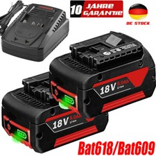 Batteria/caricabatterie 8.0AH per Bosch 18V 18 Volt BAT618 BAT609 Professional GBA GSB