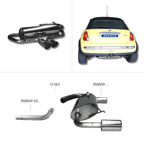 Scarico sportivo bastuck - scarico,