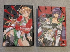 Highschool of the Dead Manga Hardback Full Colour Omnibus Edition  1&2 Complete 