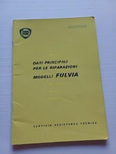 Lancia modelli Fulvia 1972