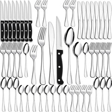 Set Posate 48 Pezzi in Acciaio