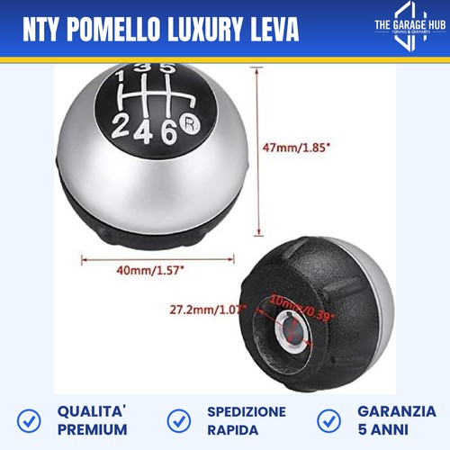 Pomello luxury cromato per - luxury,