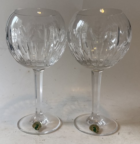 Pair waterford crystal - (2),