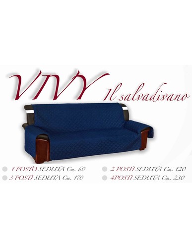 Copridivano trapuntato vivy - copridivano,