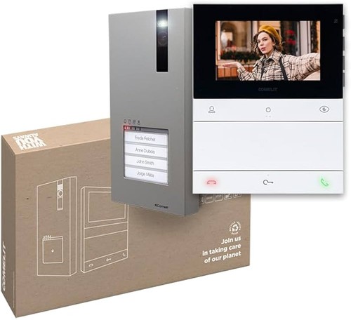 Kit videocitofono quadra - videocitofono, e