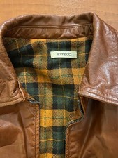 GIACCA IN PELLE MARRONE TAGLIA