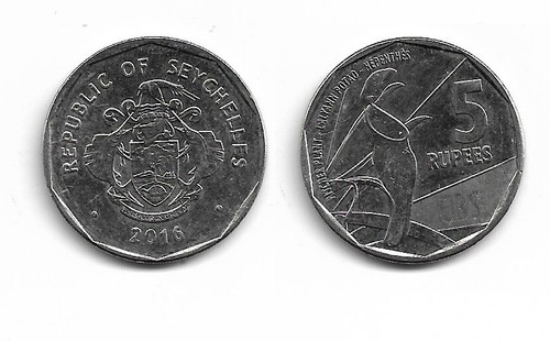 X48 seychelles 5 rupee - .,