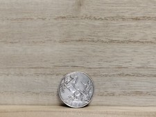 Moneta Argento 1927 R 10 Lire