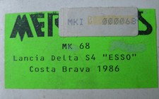 LANCIA DELTA S4 "ESSO" - COSTA