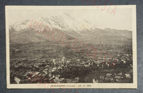 Cartolina peveragno - b/n,