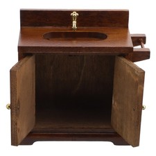  Mobiletto Sotto Lavandino Bagno Lavabo Miniatura Una Casa Delle Bambole