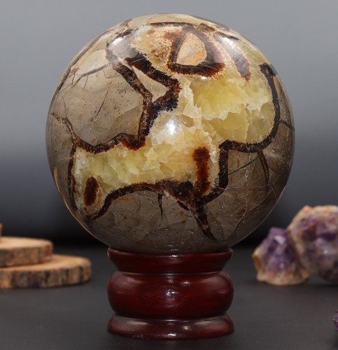 Sfere pietra septarian - in,
