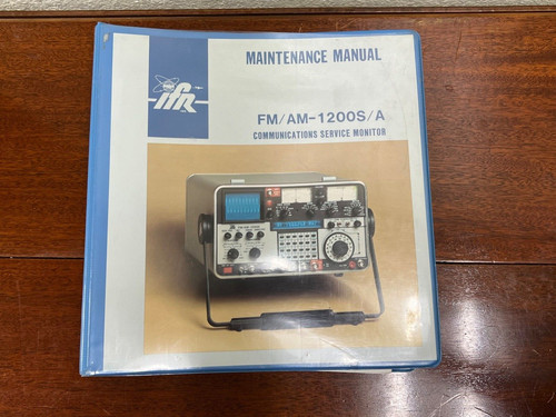 Manuale manutenzione ifr - manuale,