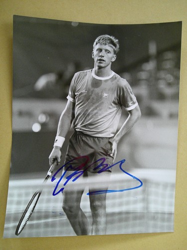 Boris becker originale firmato - boris,