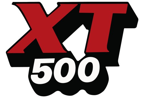 Emblema serbatoio xt500s - emblema, xt500s'89