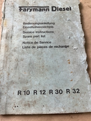 Farymann diesel r10 - r10, r12