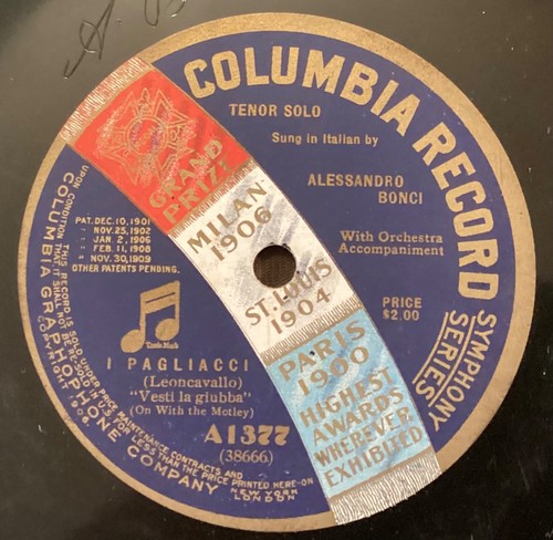 Alessandro bonci 78 rpm - –,