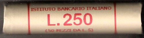 Rotolino lire 1950 uva - lire,