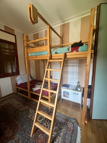 Letto castello artigianale - letto,
